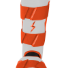 Chrome Series Leg Guard - Orange